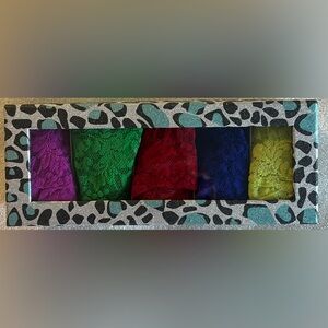 Colorful Lace Panty Set